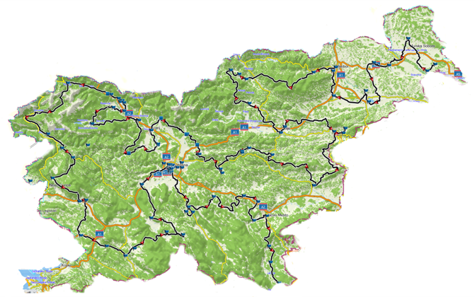 Pisateljska pešpot po Sloveniji