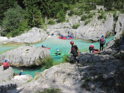Kamp pri Klinarju, Soča, Goriška