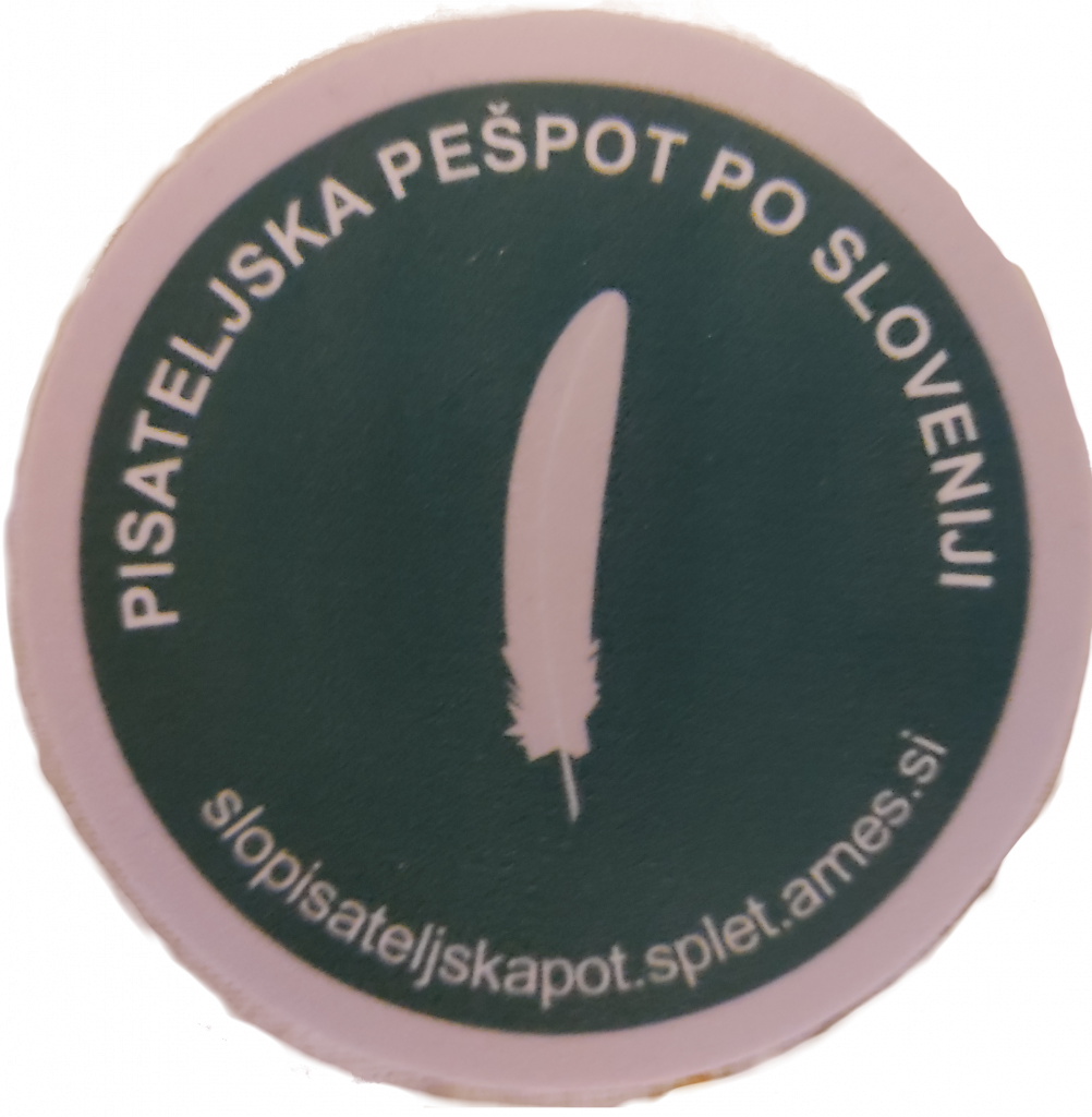 Priponka Pisateljska pešpot po Sloveniji